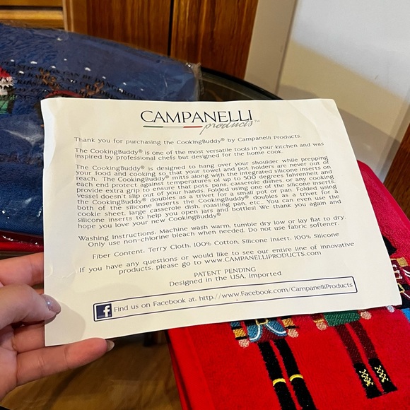 Campanelli CookingBuddy Christmas Kitchen Towels - Set of 3 - NWT๐๐
๐ผ - Picture 9 of 11